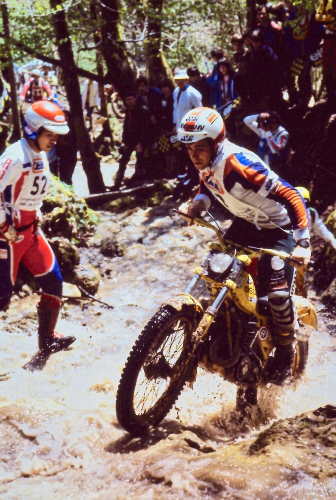 Toni Gorgot en 1978 - Bonaigua - Trial