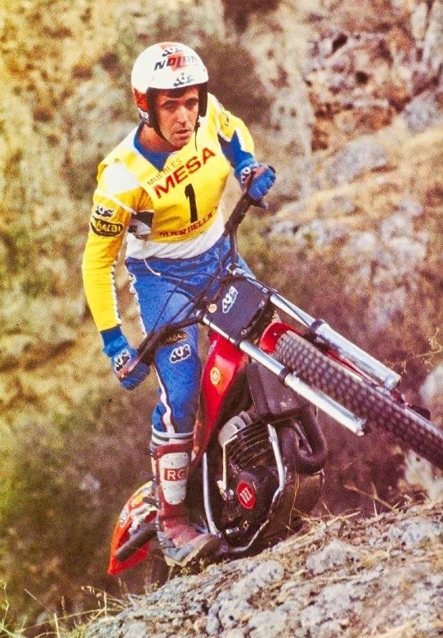 Toni Gorgot en 1983 - Bonaigua - Trial