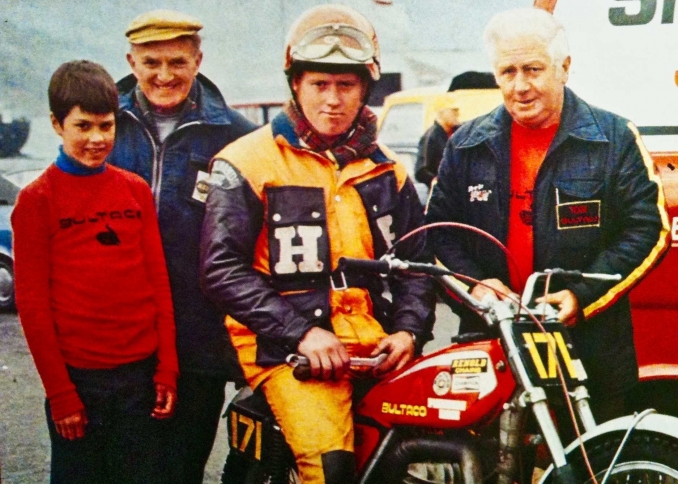 Martin Lampkin en su retirada en 1983 - Bonaigua - Trial