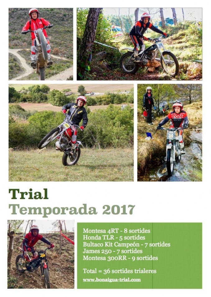 08/01/18 Temporada 2017 - Bonaigua - Trial