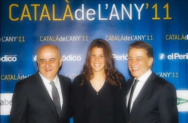 Laia Sanz al ser finalista del “Català de l’Any 2011” - Bonaigua - Trial