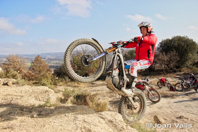 Luciano Bonaria al finalizar la temporada 2013 - Bonaigua - Trial