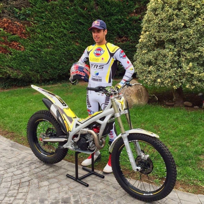 Adam Raga al fichar por TRS - Bonaigua - Trial