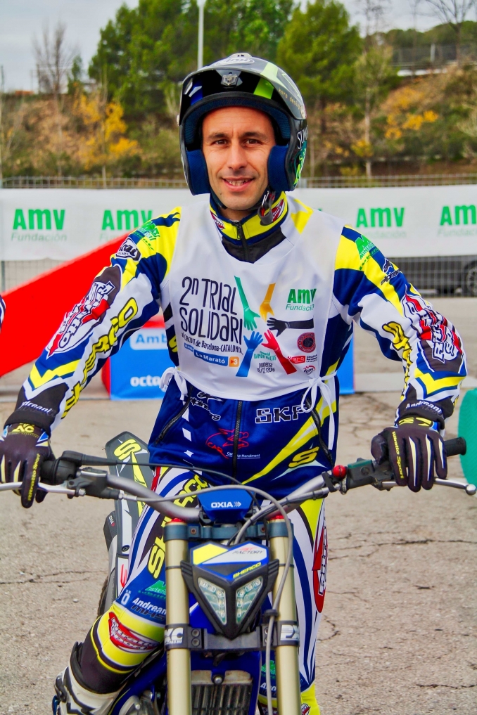 Albert Cabestany al dejar el equipo Sherco - Bonaigua - Trial